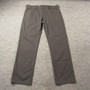 AG Adriano Goldschmied Jeans Mens 33x34 Gray The Tellis Modern Slim Hemmed to 28